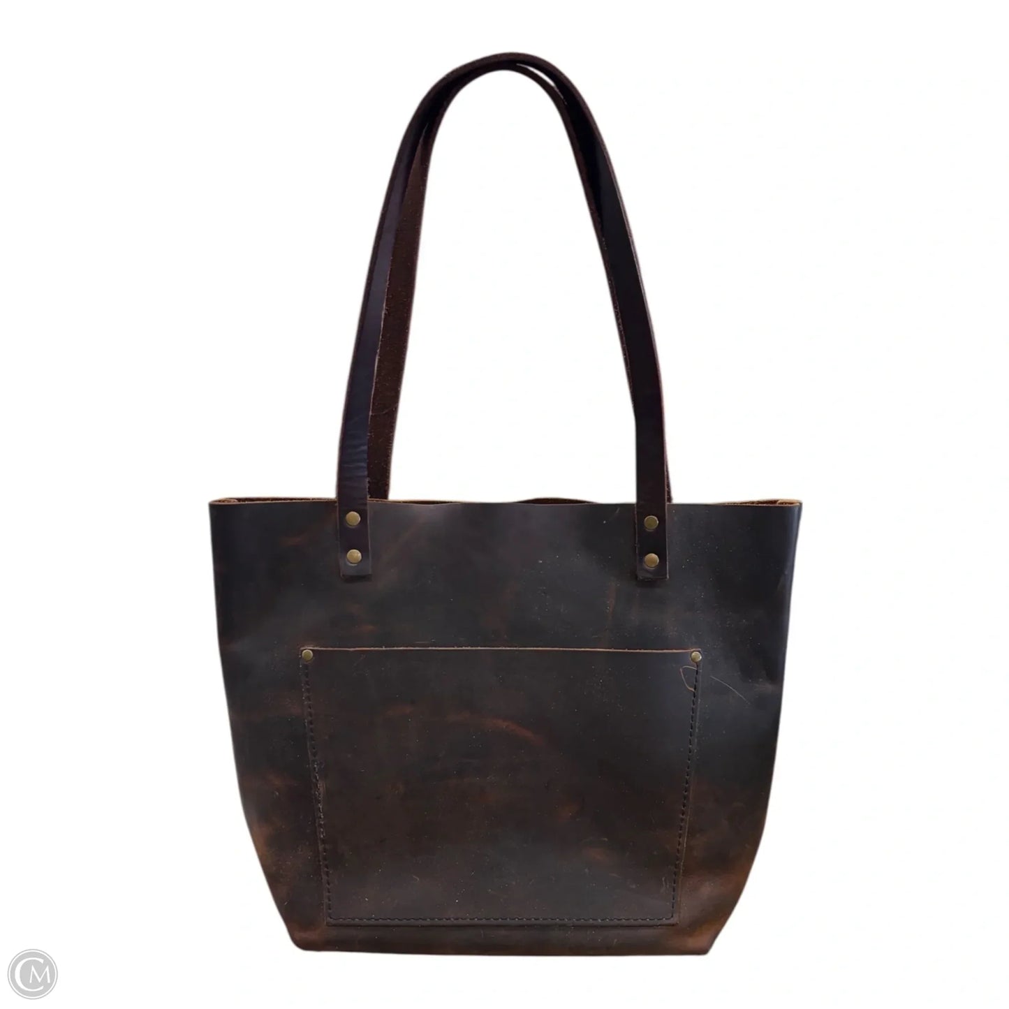 Tote Leather By Portland Leather, Size: Medium