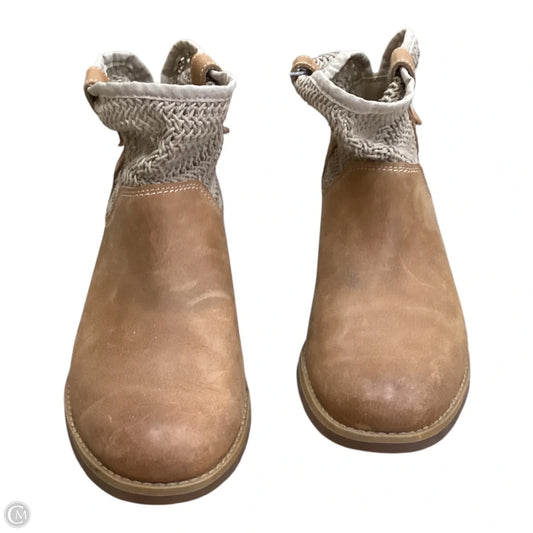 Boots Ankle Flats By Timberland In Brown, Size: 8.5