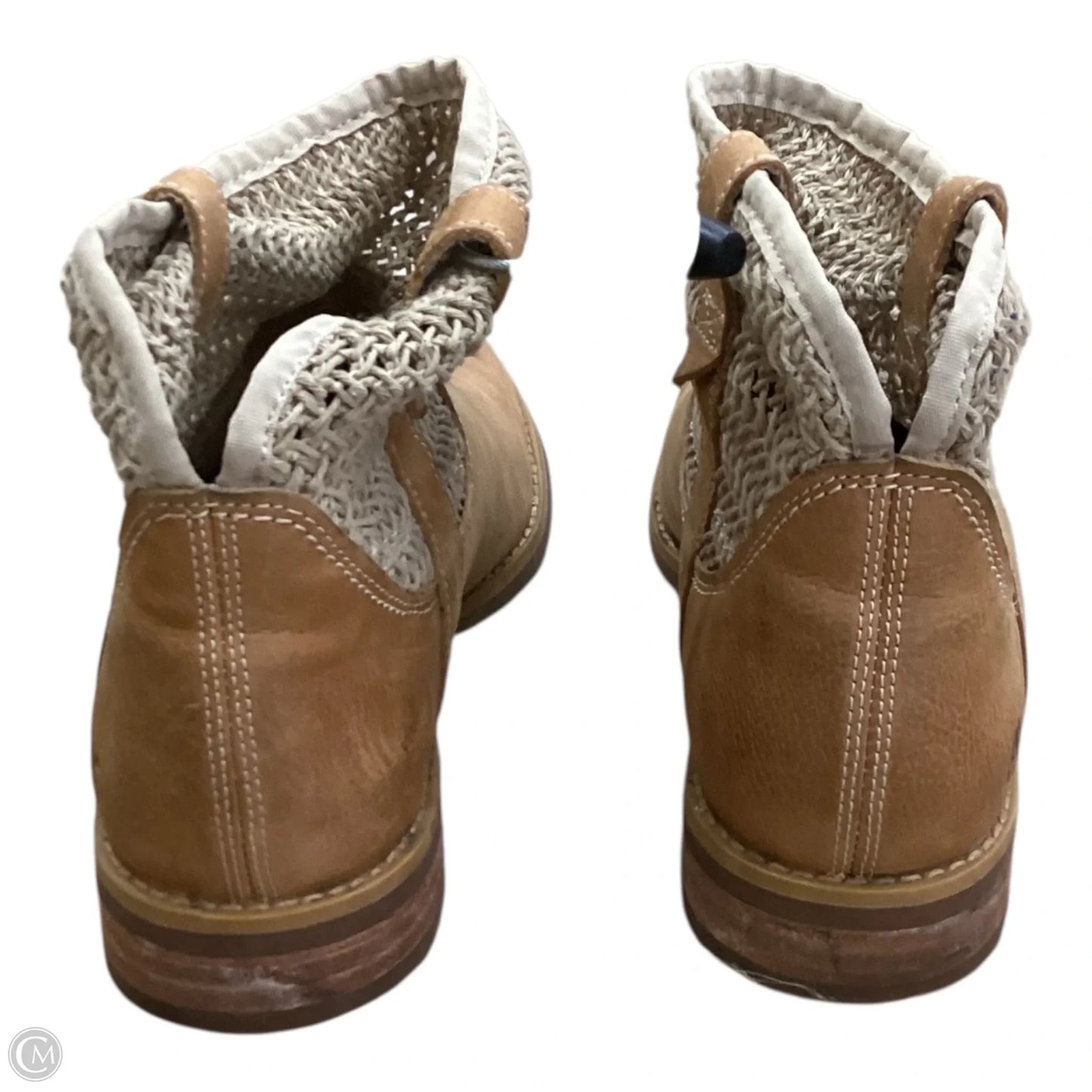 Boots Ankle Flats By Timberland In Brown, Size: 8.5