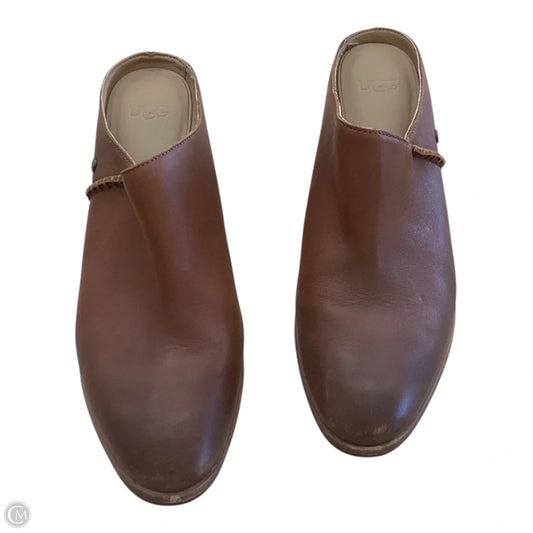 Shoes Designer By Ugg In Brown, Size: 9.5