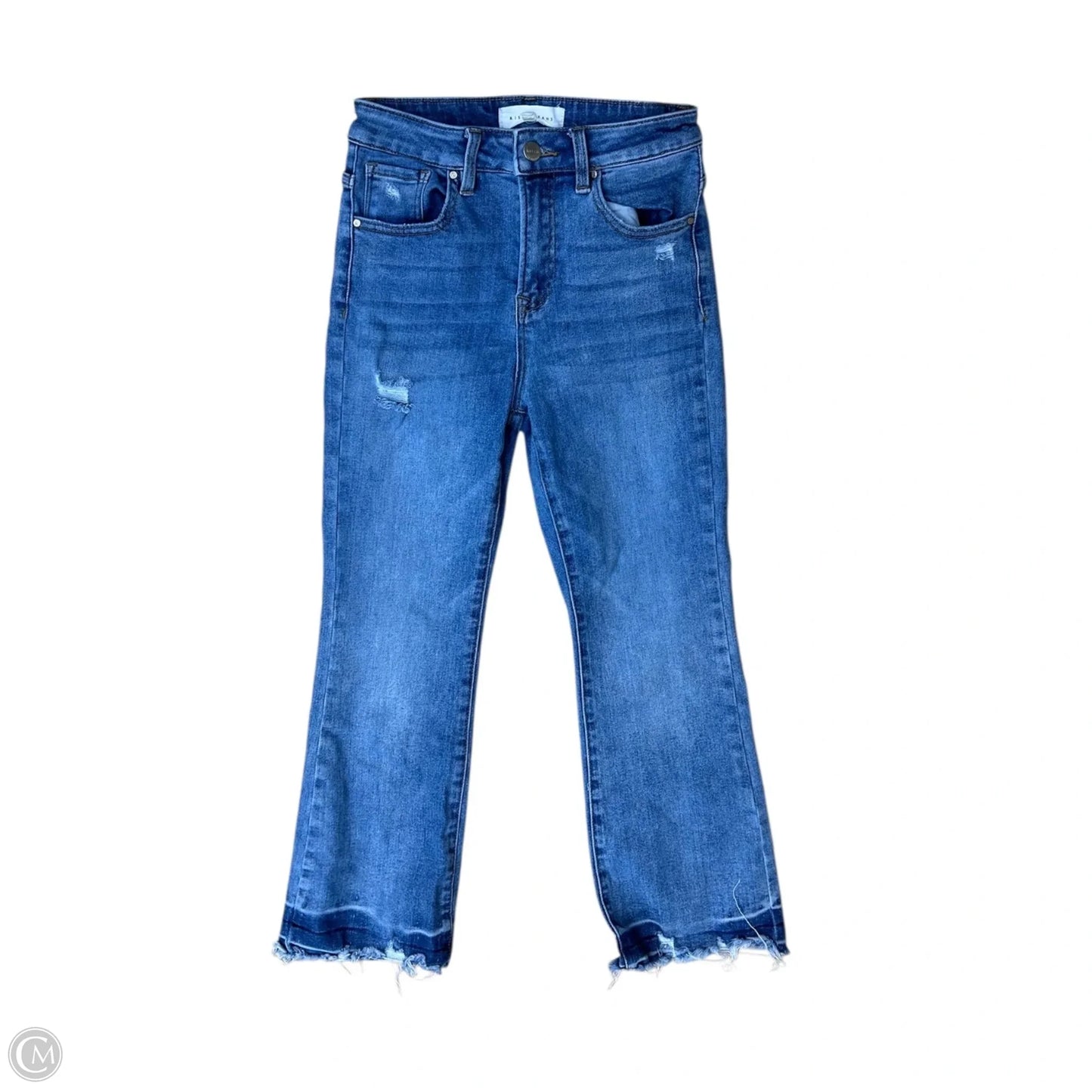 Jeans Boot Cut By Risen In Blue Denim, Size: 0