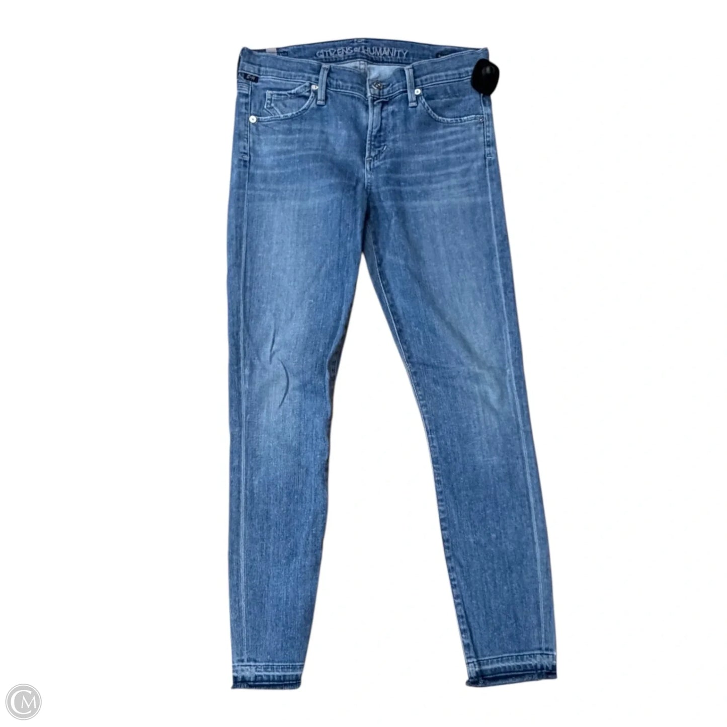 Jeans Skinny By Citizens Of Humanity In Blue Denim, Size: 4