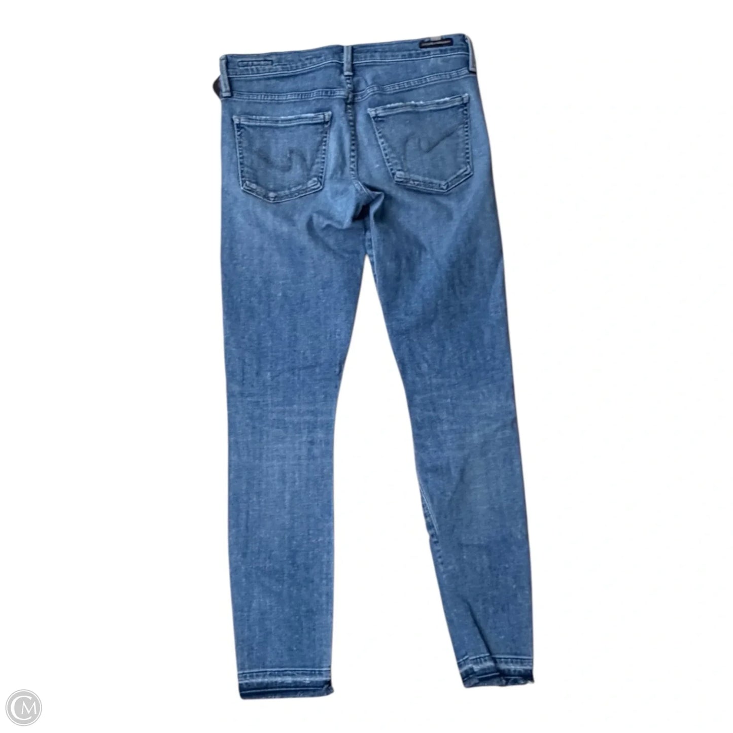 Jeans Skinny By Citizens Of Humanity In Blue Denim, Size: 4