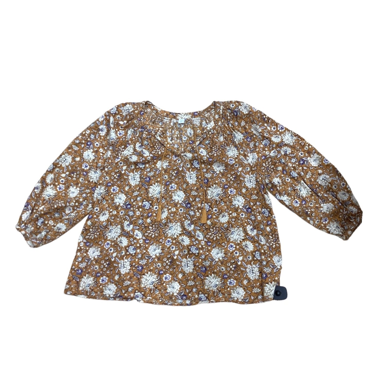 Floral Top Long Sleeve Old Navy, Size Xl