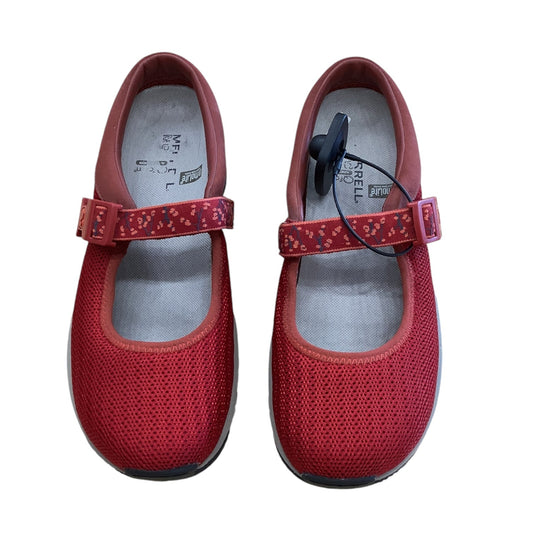 Shoes Flats By Merrell In Red, Size: 7