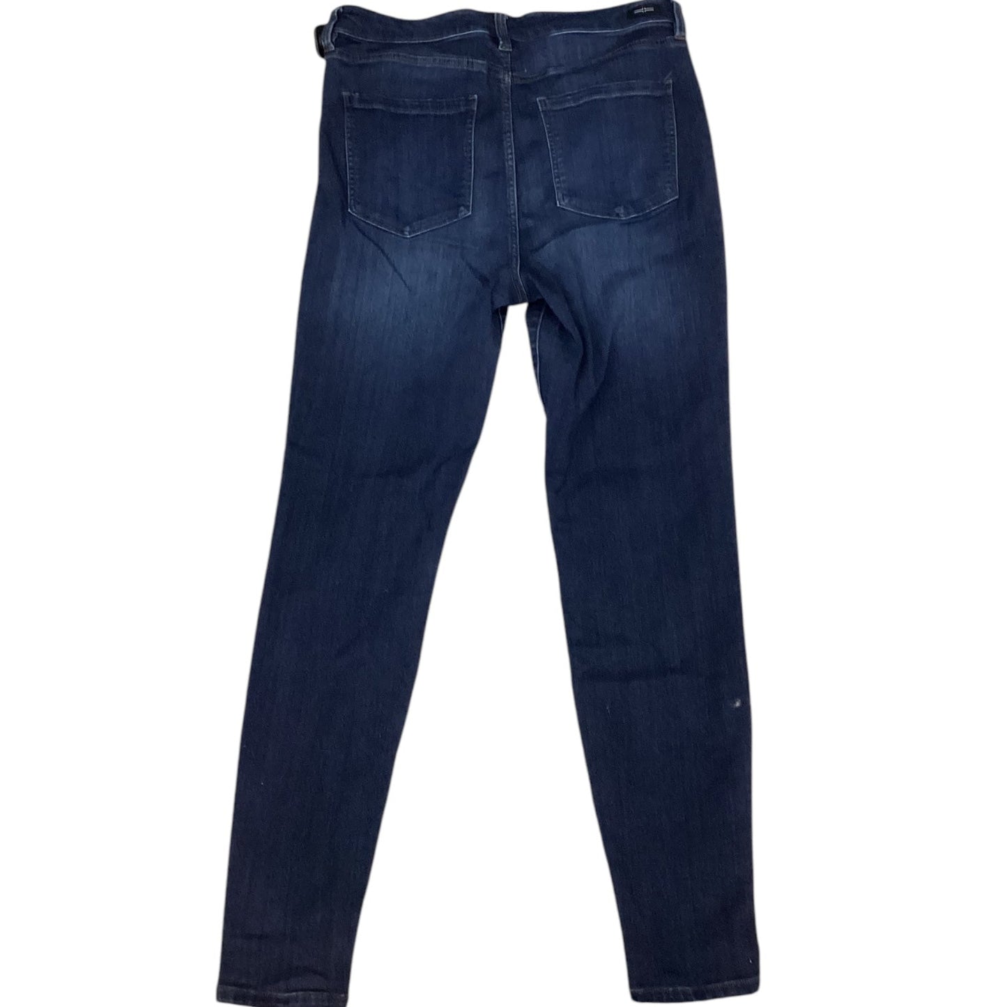 Jeans Designer By Liverpool In Blue Denim, Size: 14