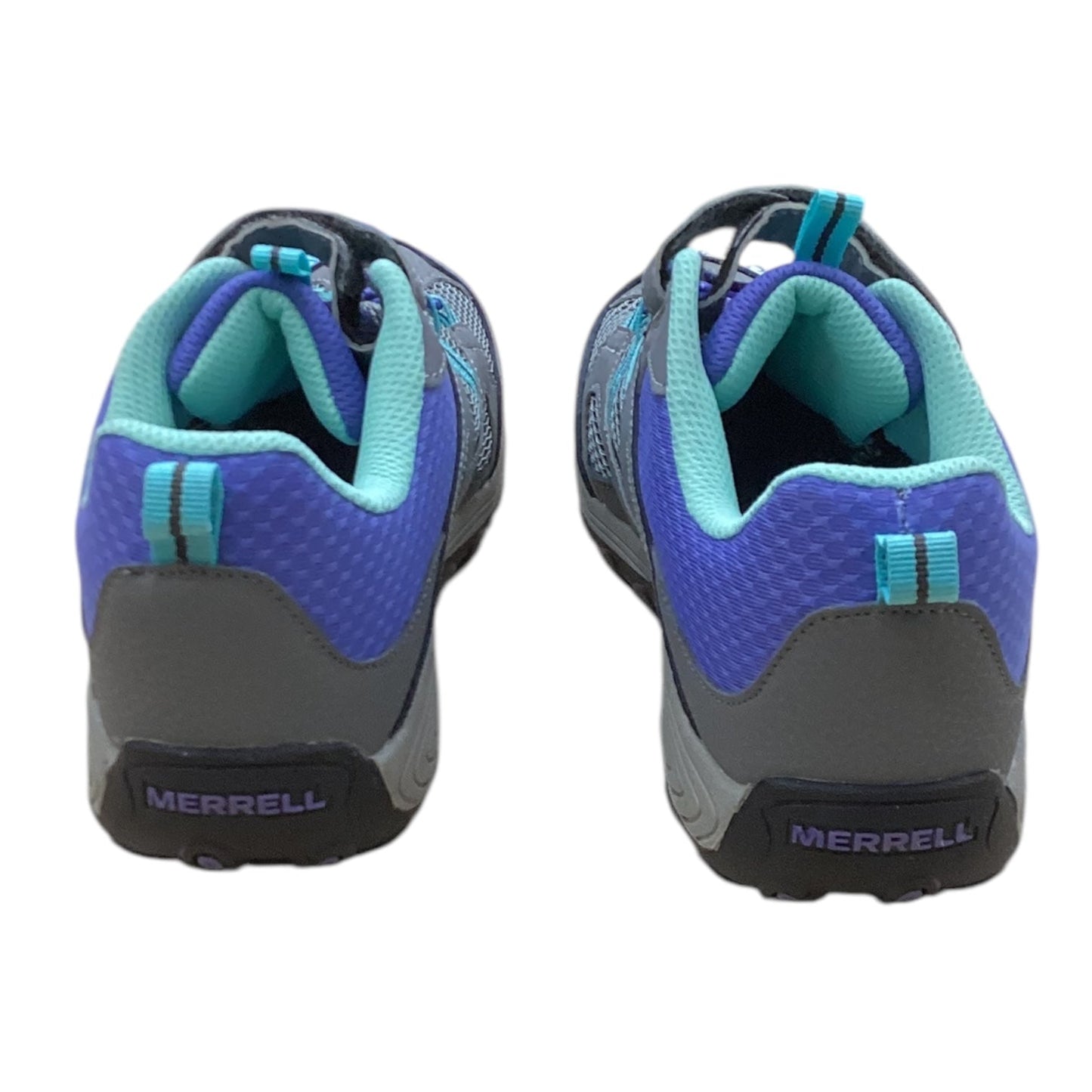 Shoes Athletic By Merrell In Blue & Grey, Size: 5.5