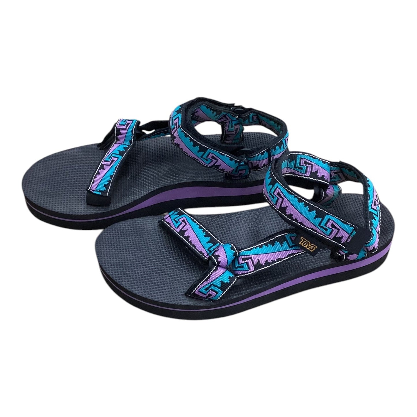 Sandals Flats By Teva In Purple, Size: 7