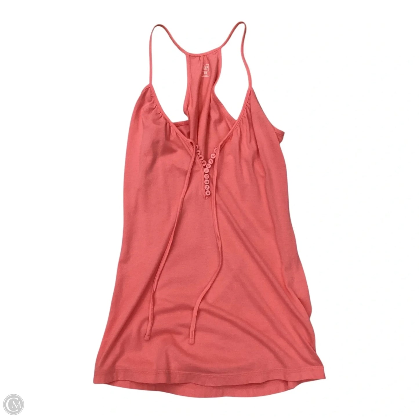 Top Sleeveless By Gap In Coral, Size: Xs