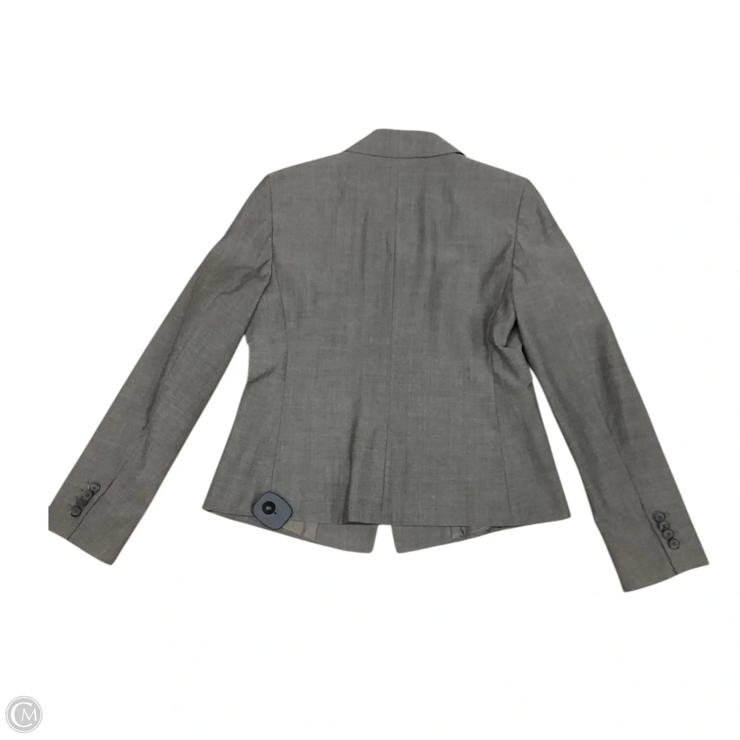 Blazer By Ann Taylor In Grey, Size: 6p