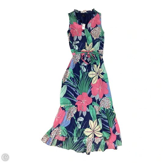 Dress Casual Maxi By Talbots In Floral Print, Size: 2
