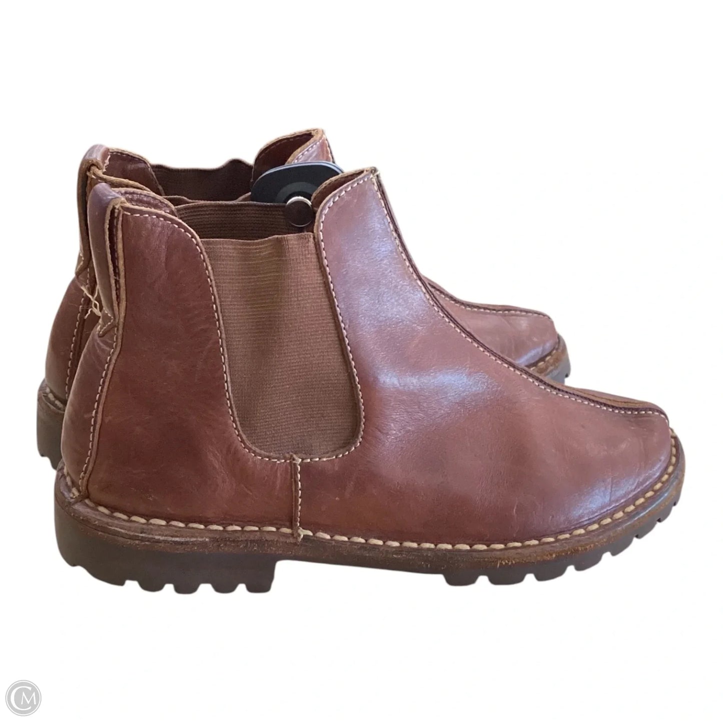 Boots Ankle Flats By Cole-haan In Brown, Size: 6.5