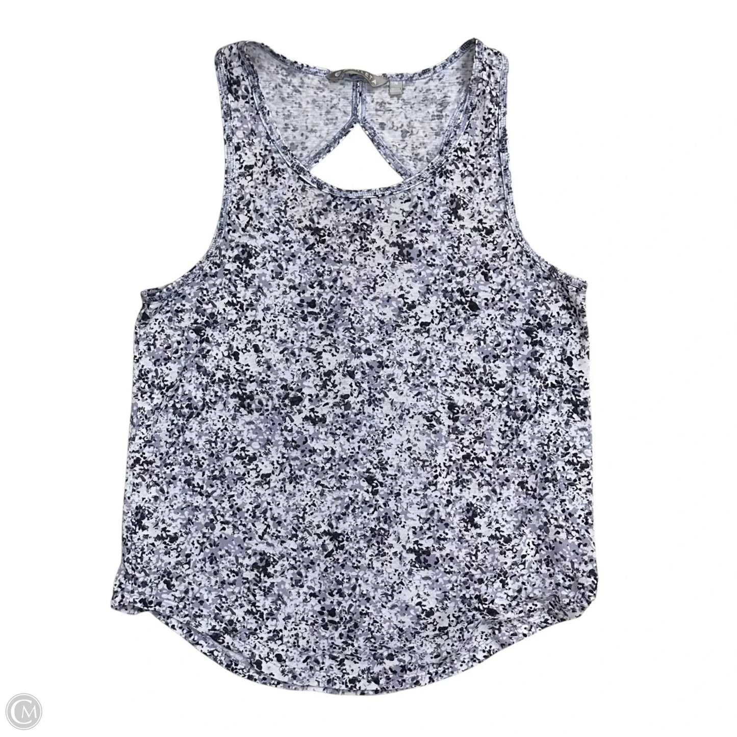 Athletic Tank Top By Athleta In Blue & White, Size: M