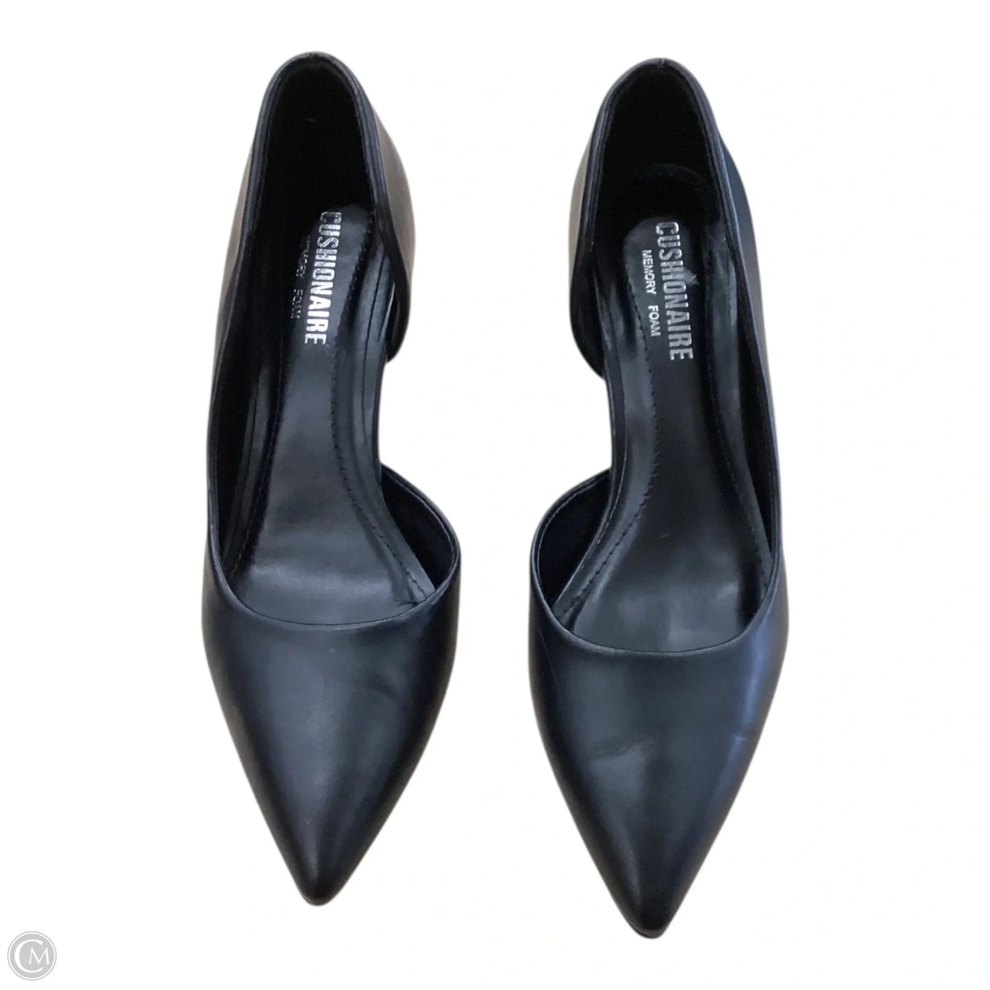 Shoes Heels Kitten By Cushionaire In Black, Size: 7