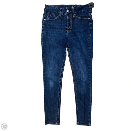 Jeans Skinny By Seven 7 In Blue Denim, Size: 6