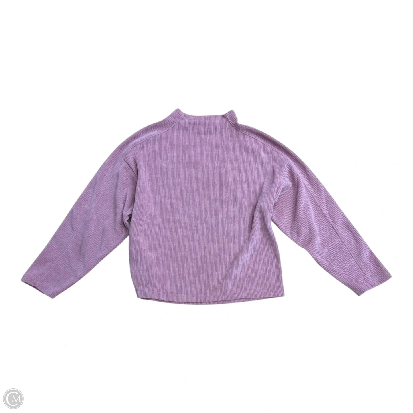 Top Long Sleeve By Madewell In Pink, Size: M