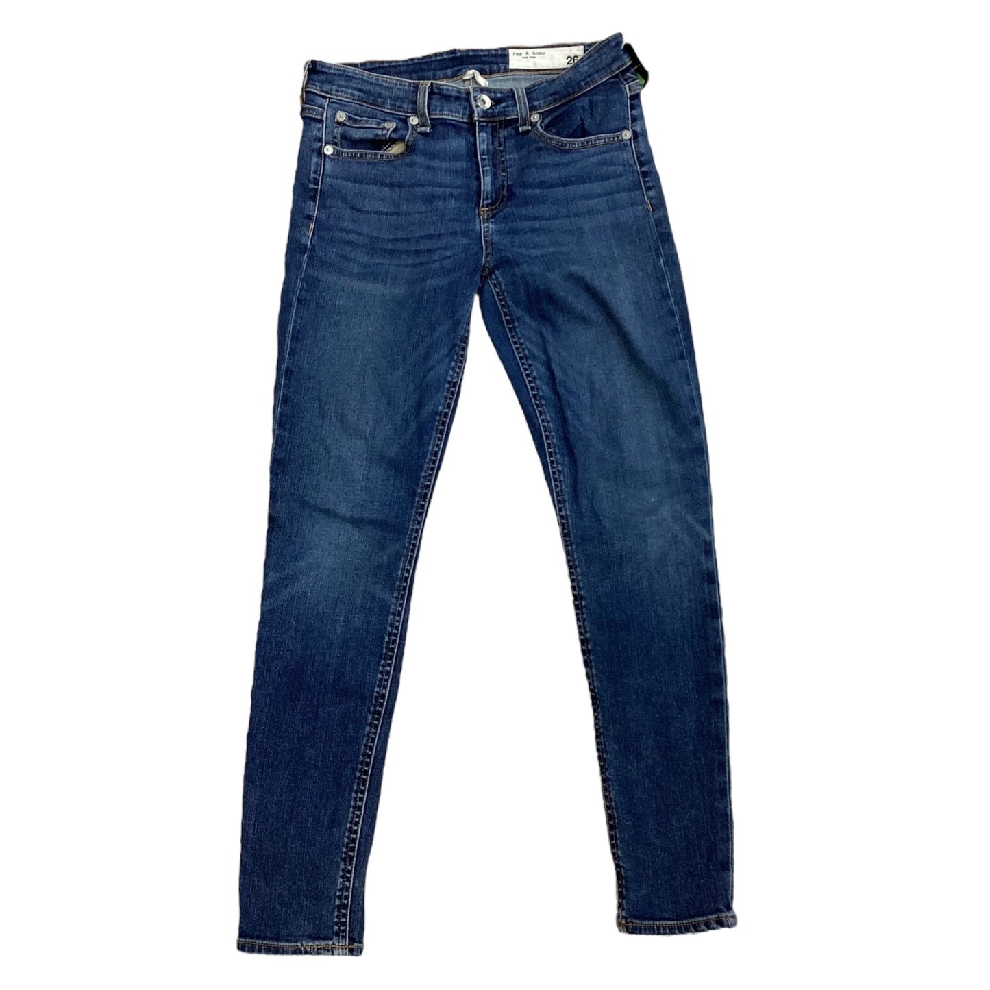 Blue Denim Jeans Skinny Rag & Bones Jeans, Size 4
