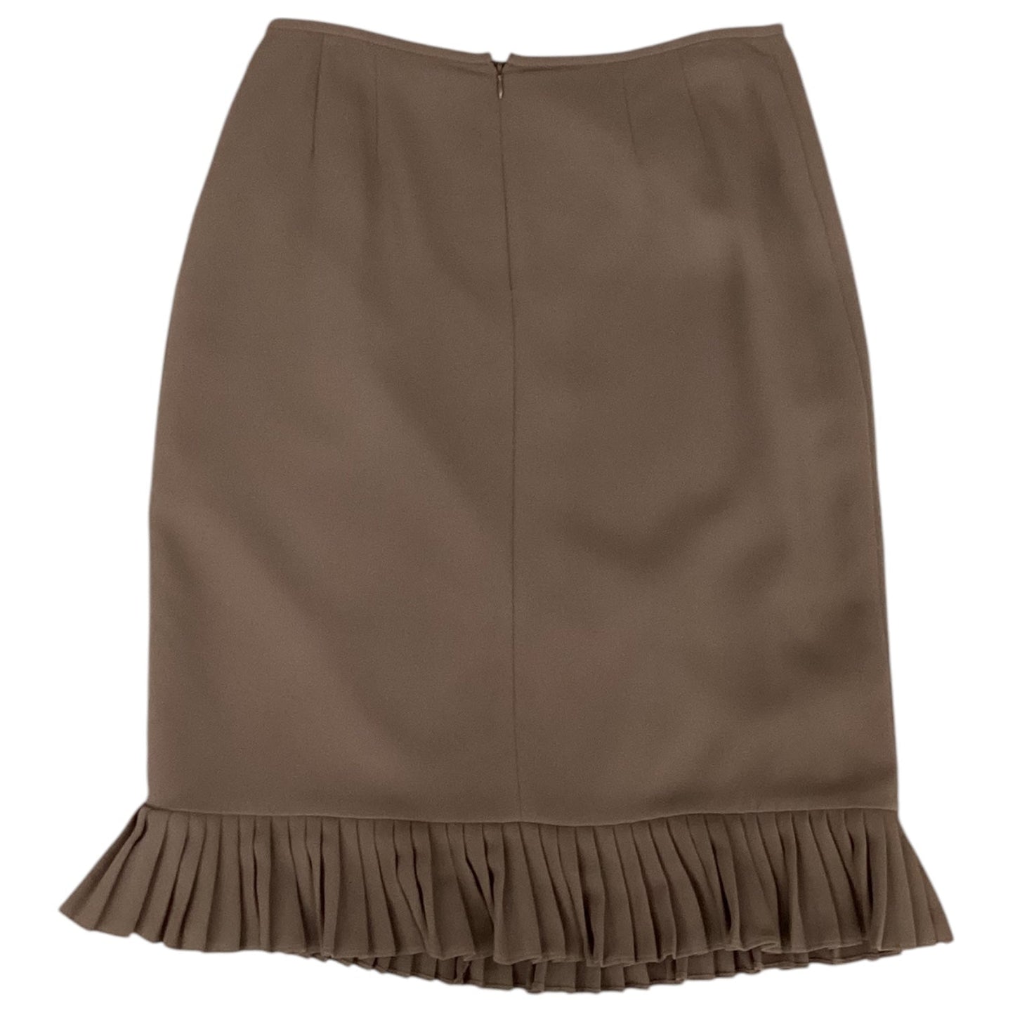 Skirt Midi By Le Suit In Brown, Size: 10