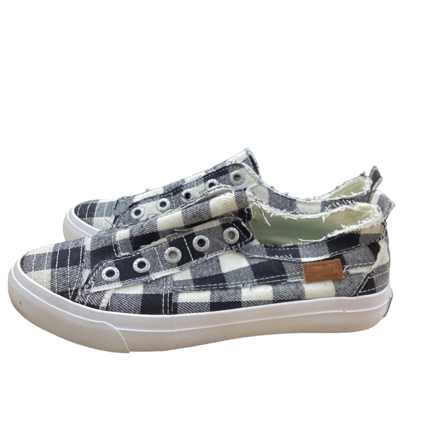 Shoes Athletic By Blowfish In Plaid Pattern, Size: 8.5