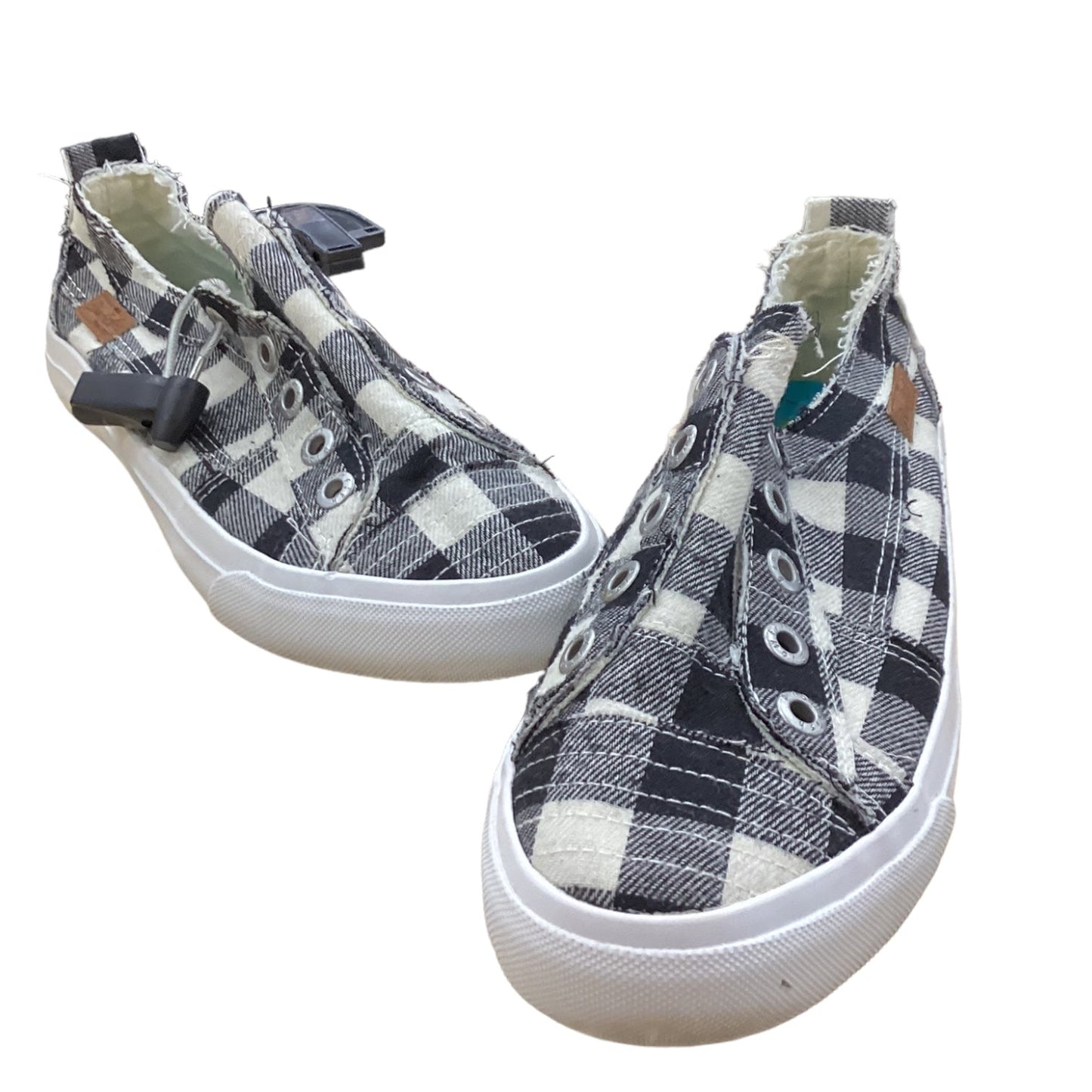 Shoes Athletic By Blowfish In Plaid Pattern, Size: 8.5