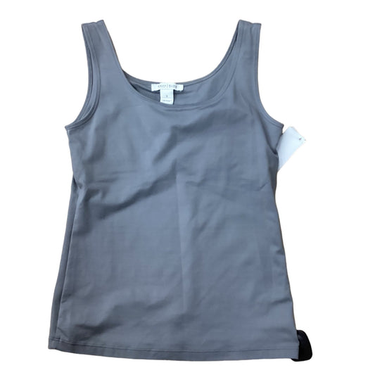 Tank Top Designer By White House Black Market In Grey, Size: S