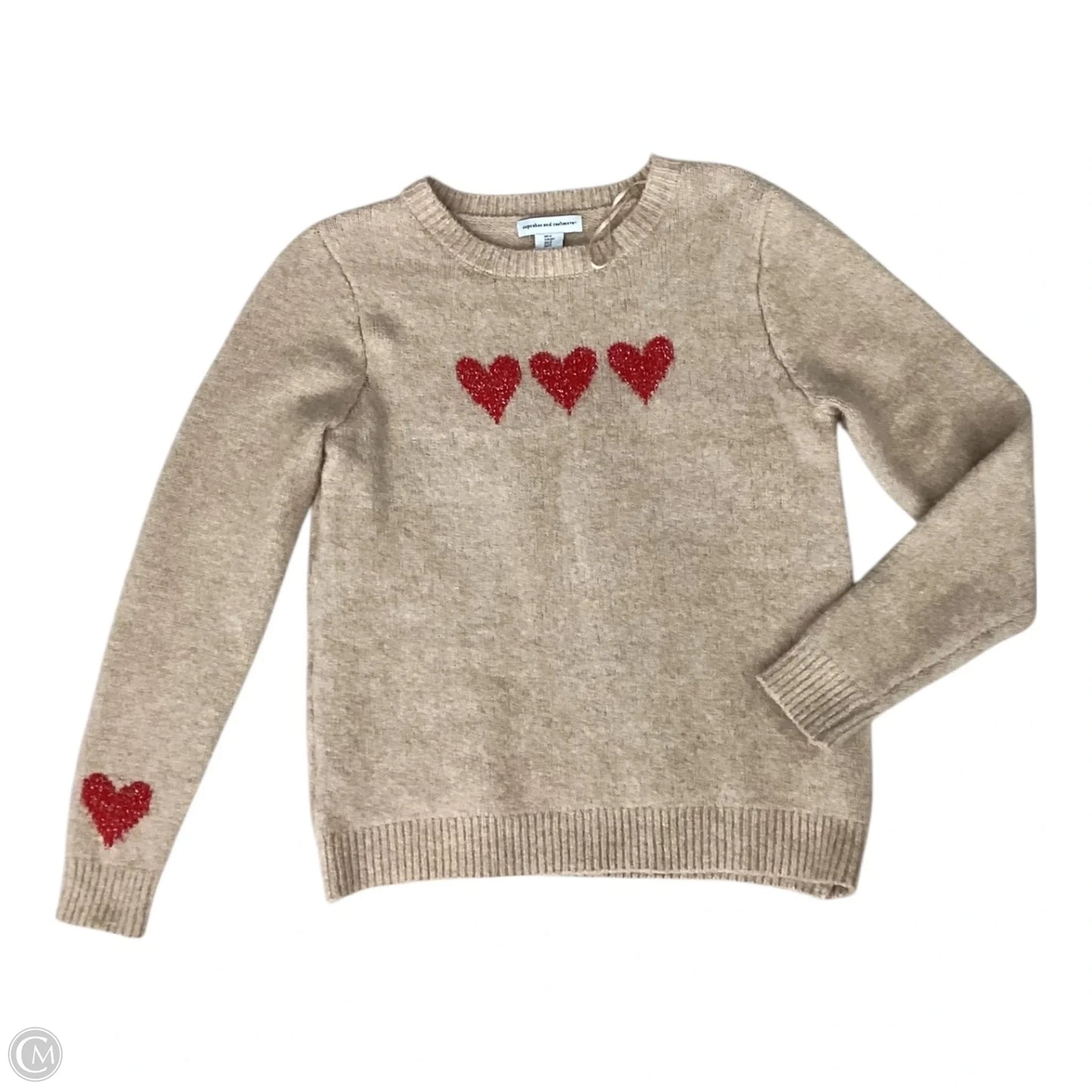 Sweater By Cupcakes And Cashmere In Tan, Size: S