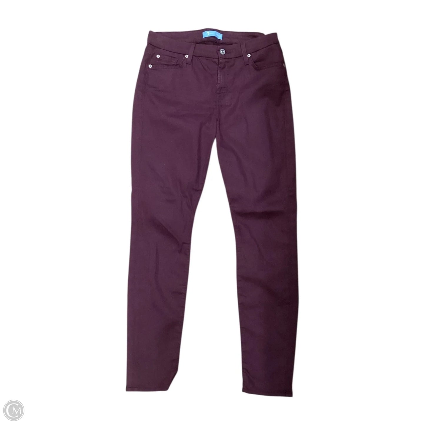 Pants Other By 7 For All Mankind In Maroon, Size: 4