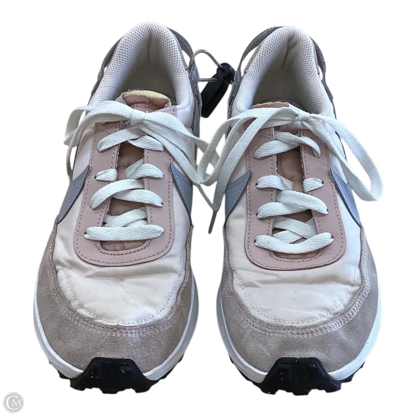 Shoes Athletic By Nike In Grey & Pink, Size: 9.5