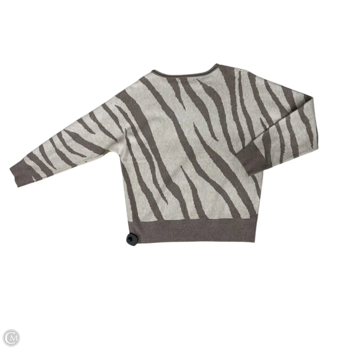 Sweater By Tahari In Tan, Size: L