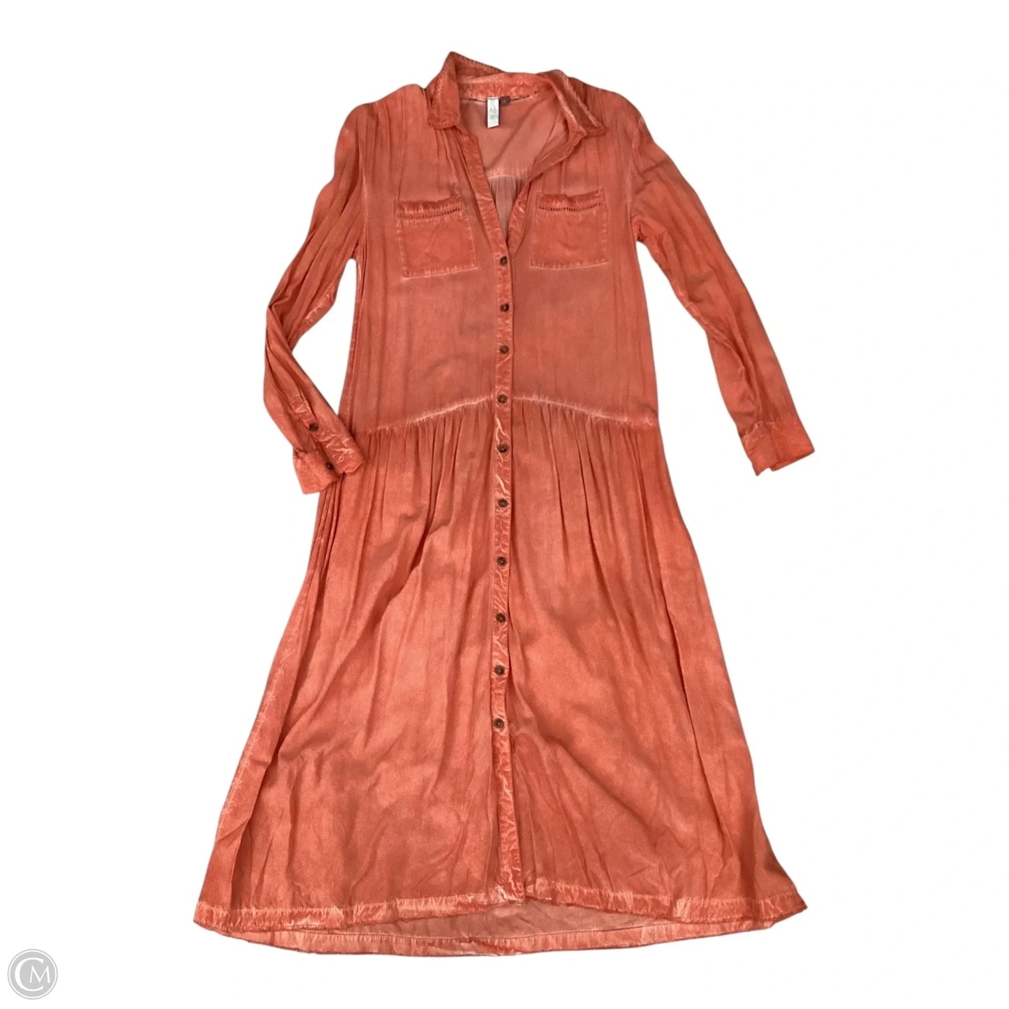 Dress Casual Maxi By Pilcro In Orange, Size: Xs