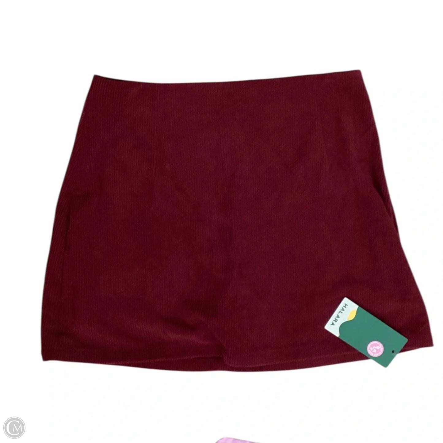 Skirt Mini & Short By Halara In Maroon, Size: 8