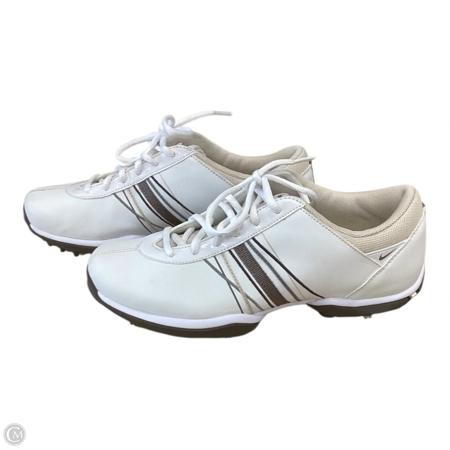 Shoes Athletic By Nike In Tan & White, Size: 5.5