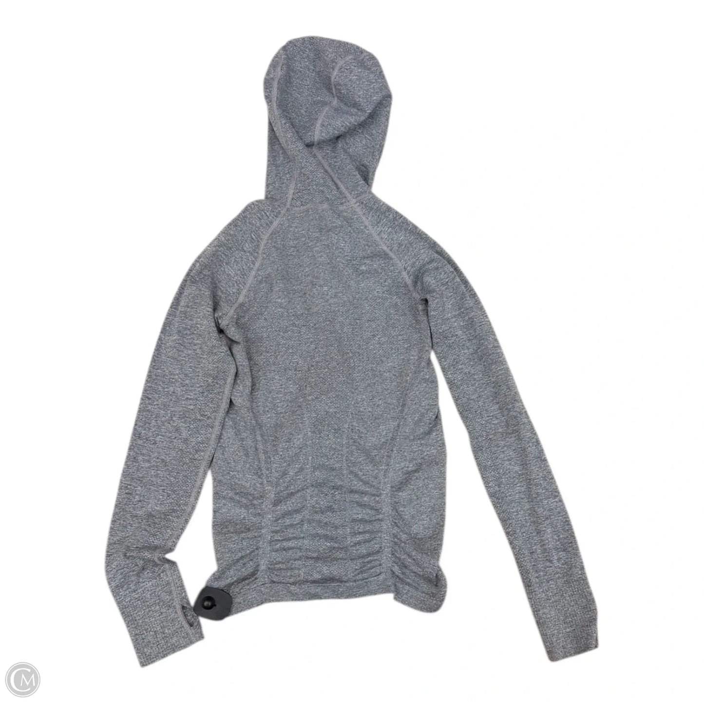 Athletic Top Long Sleeve Hoodie By Athleta In Grey, Size: Xs