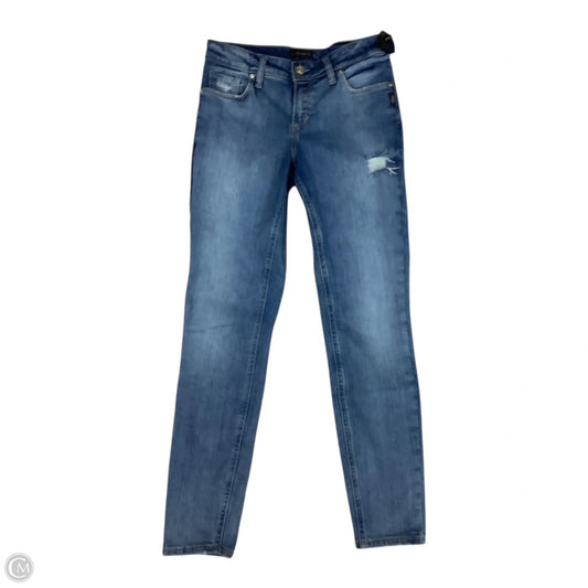 Jeans Boot Cut By Silver In Blue, Size: 4
