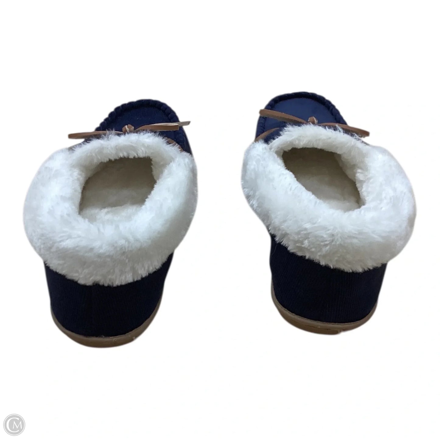 Slippers By Sonoma In Blue & Cream, Size: 7.5