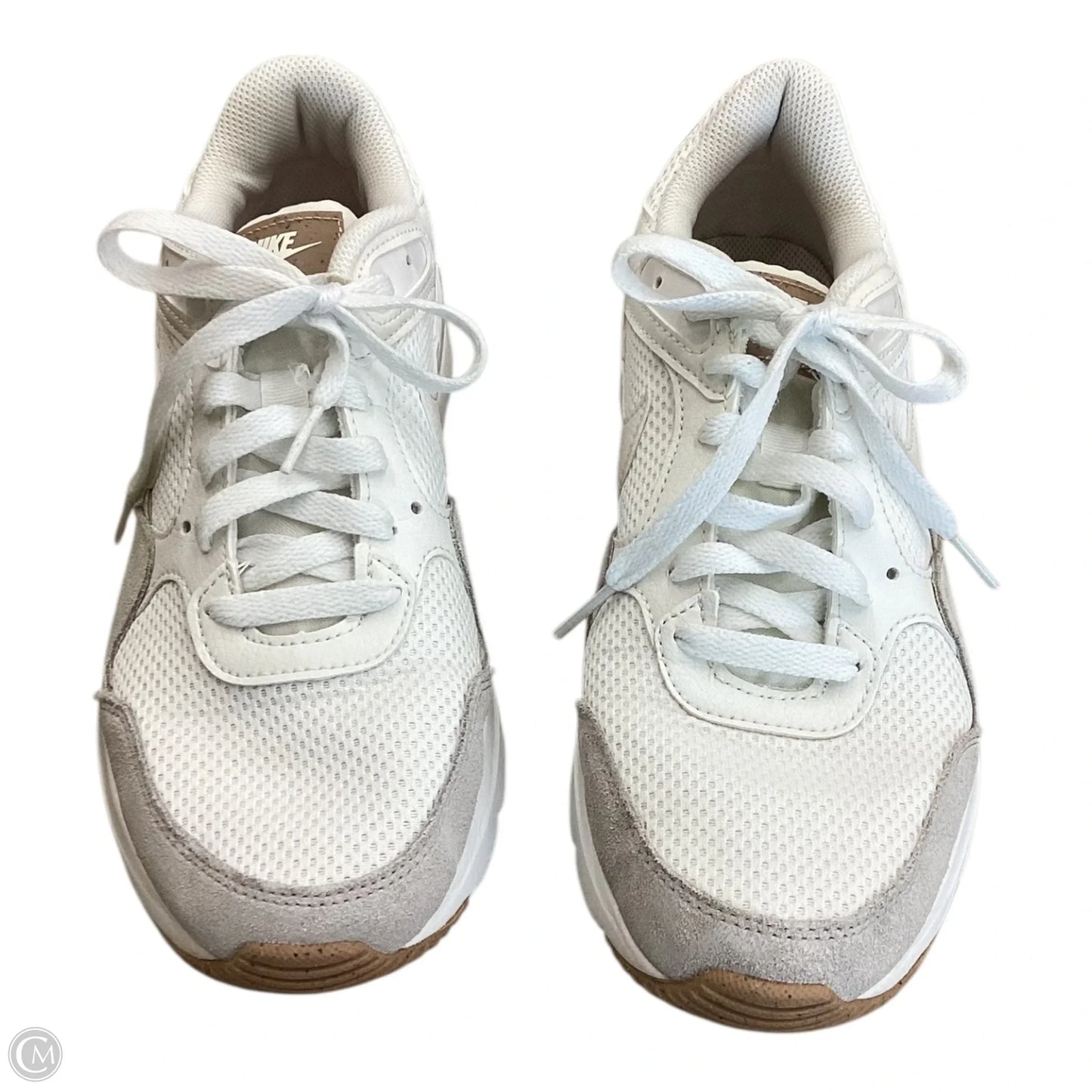 Shoes Athletic By Nike In White, Size: 9.5