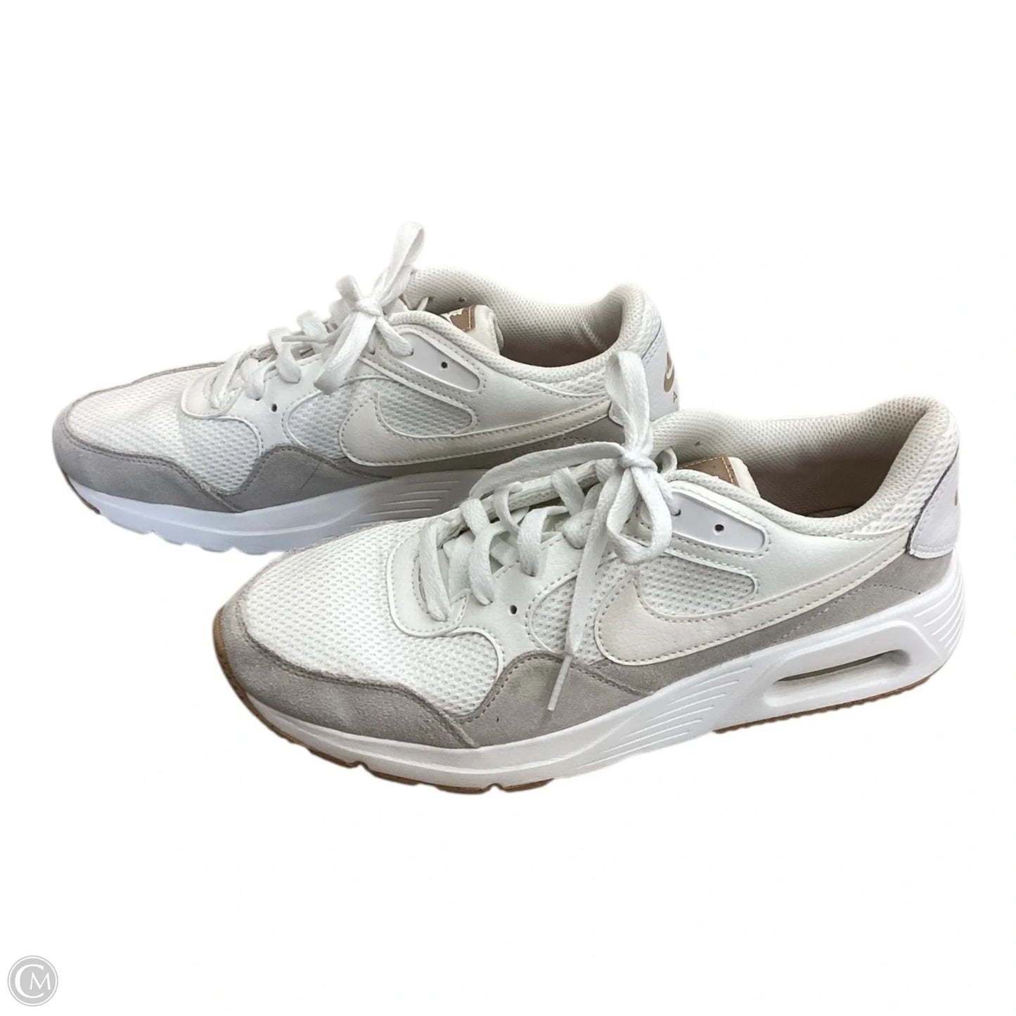 Shoes Athletic By Nike In White, Size: 9.5