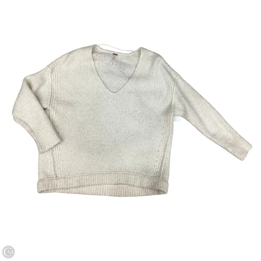 Sweater By Free People In Cream, Size: S