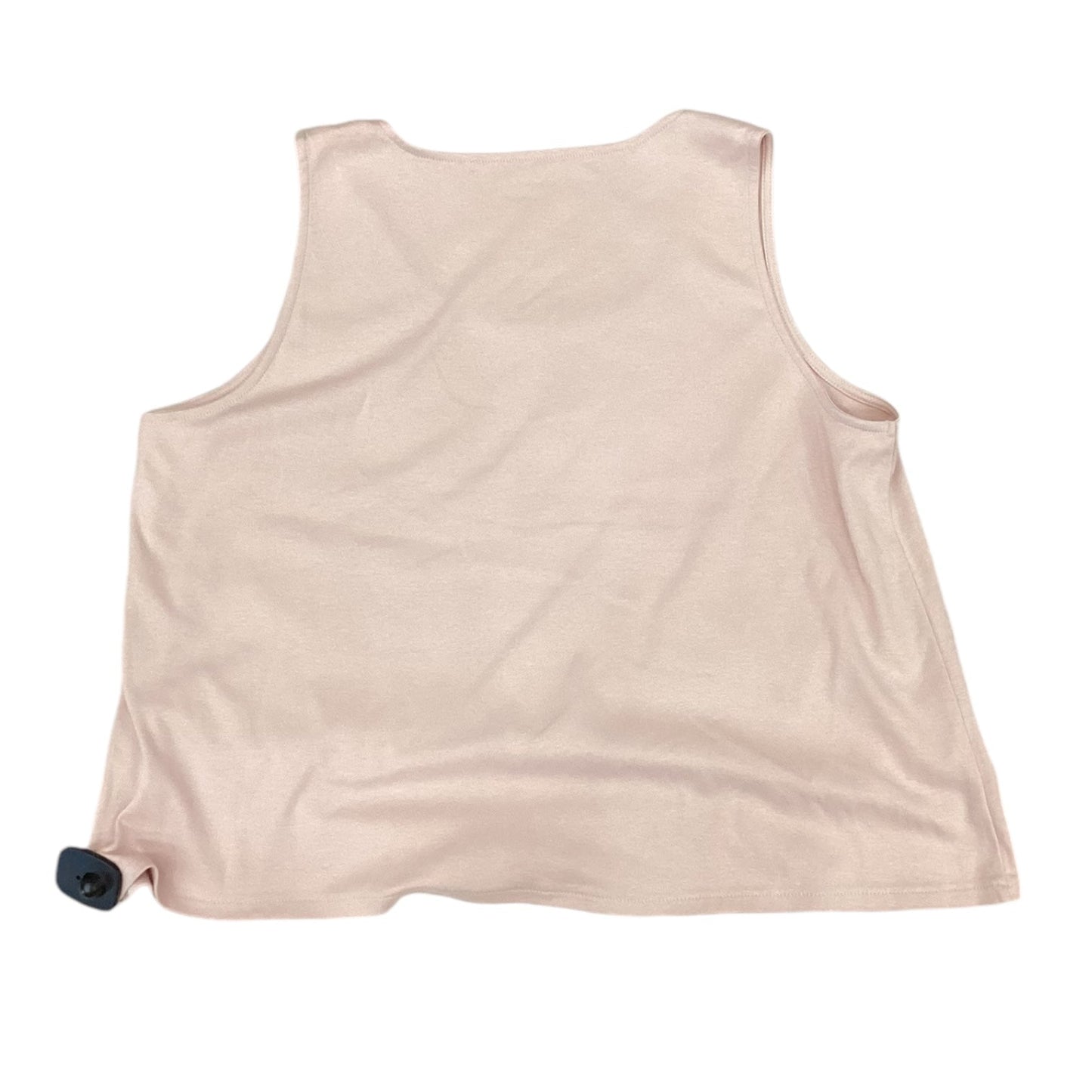 Top Sleeveless Designer By Eileen Fisher In Pink, Size: M