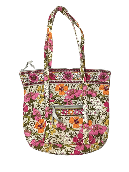 Handbag By Vera Bradley, Size: Large