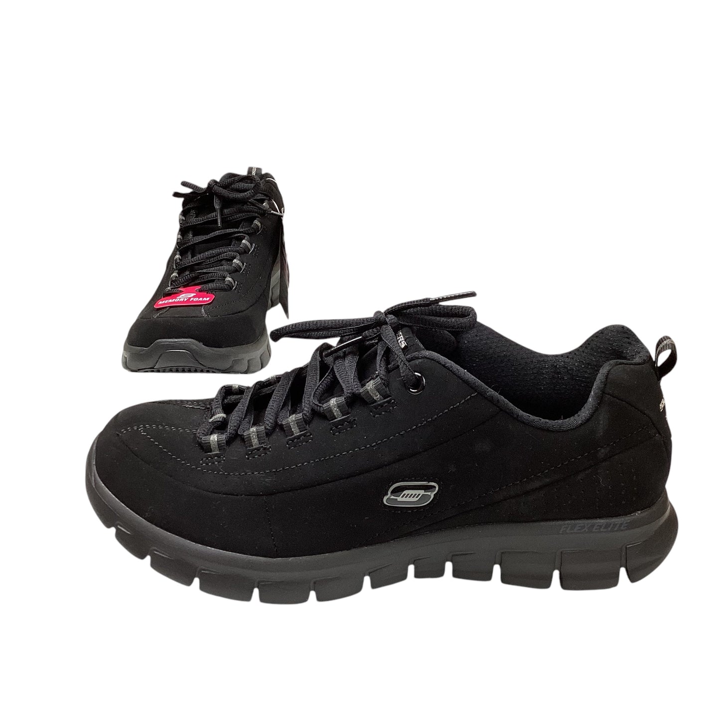 Shoes Athletic By Skechers In Black, Size: 8