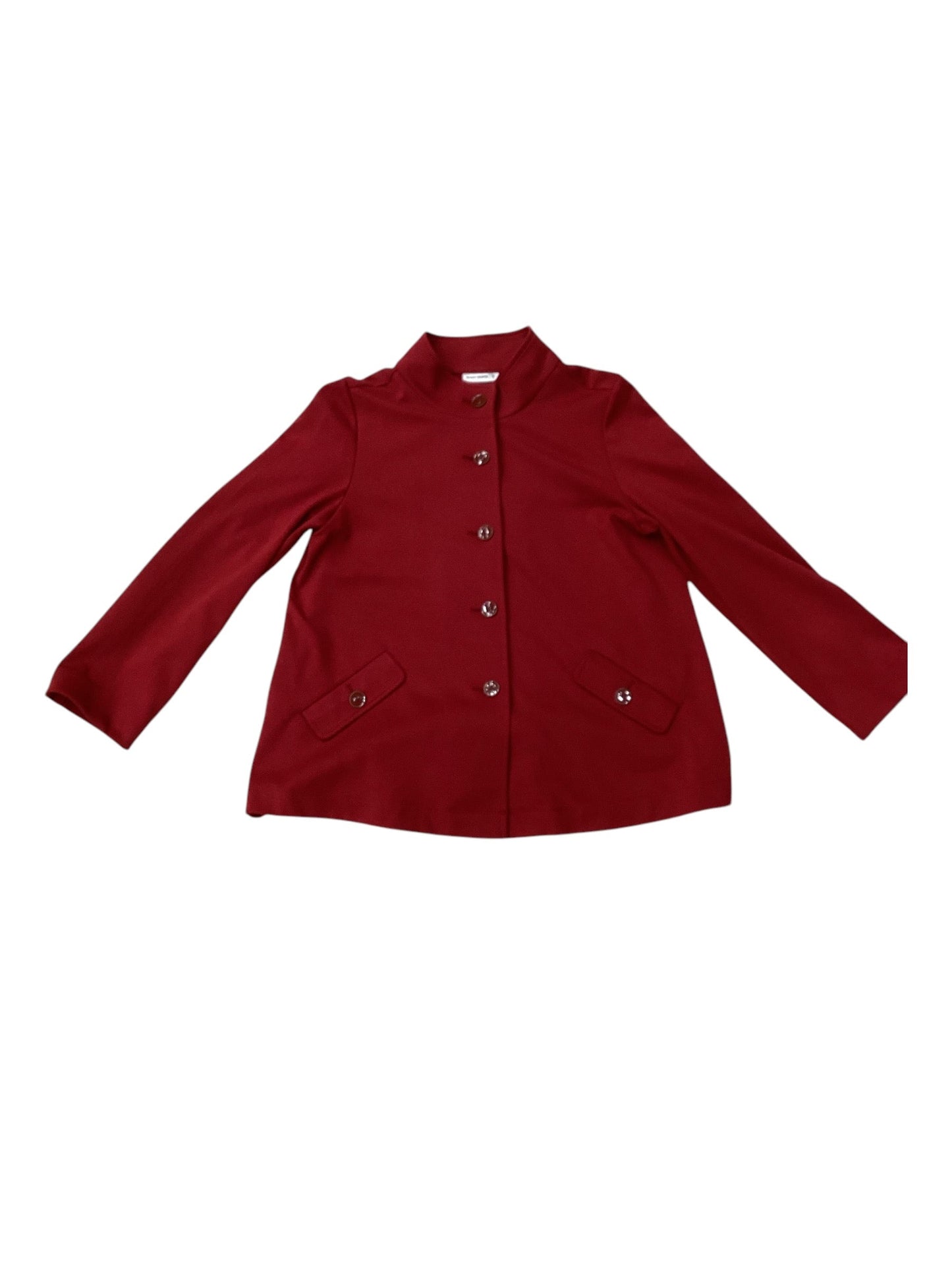 Blazer By Susan Graver In Red, Size: S