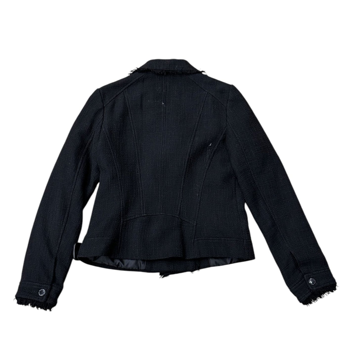 Jacket Designer By Karl Lagerfeld In Black, Size: M