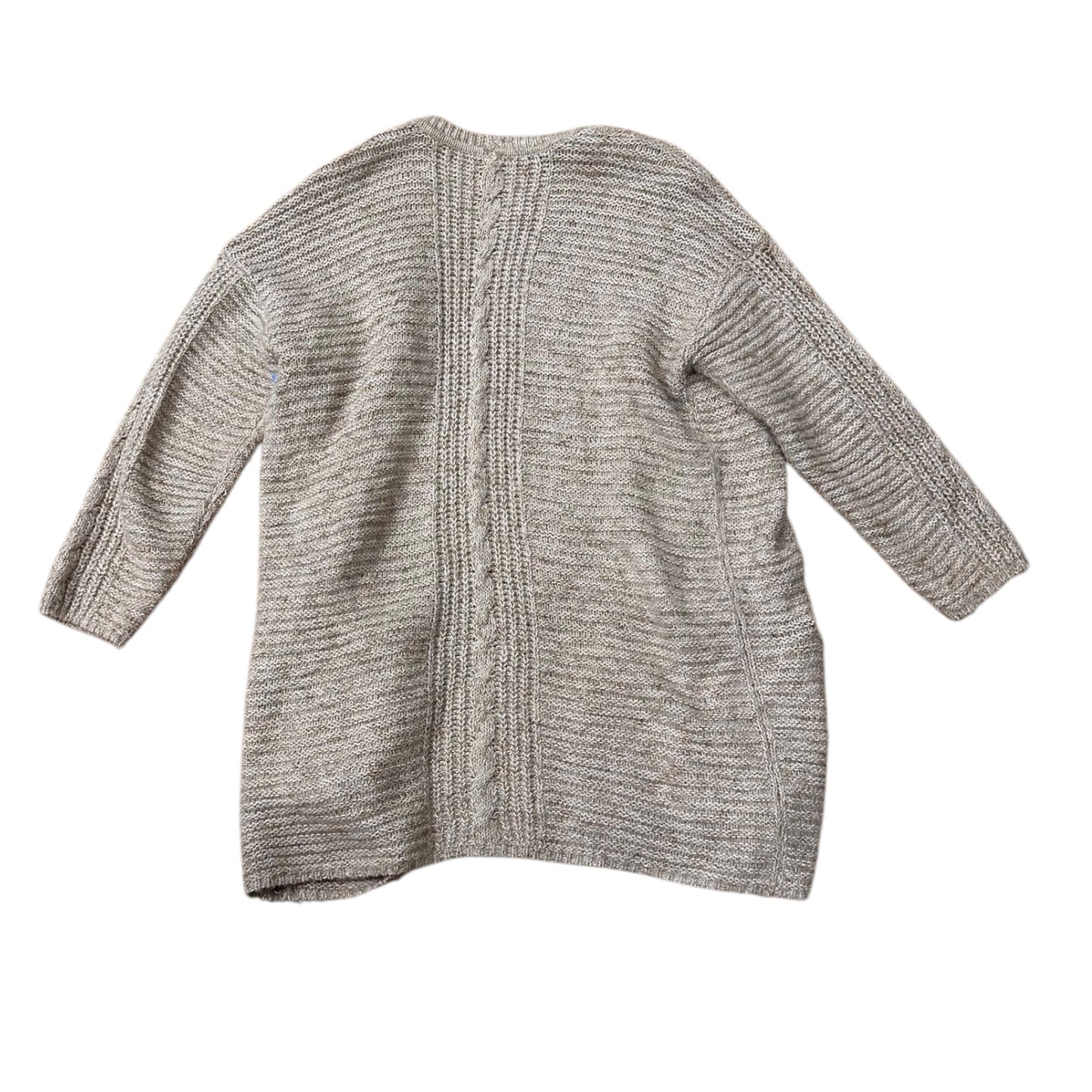 Sweater Cardigan By J. Jill In Beige, Size: M