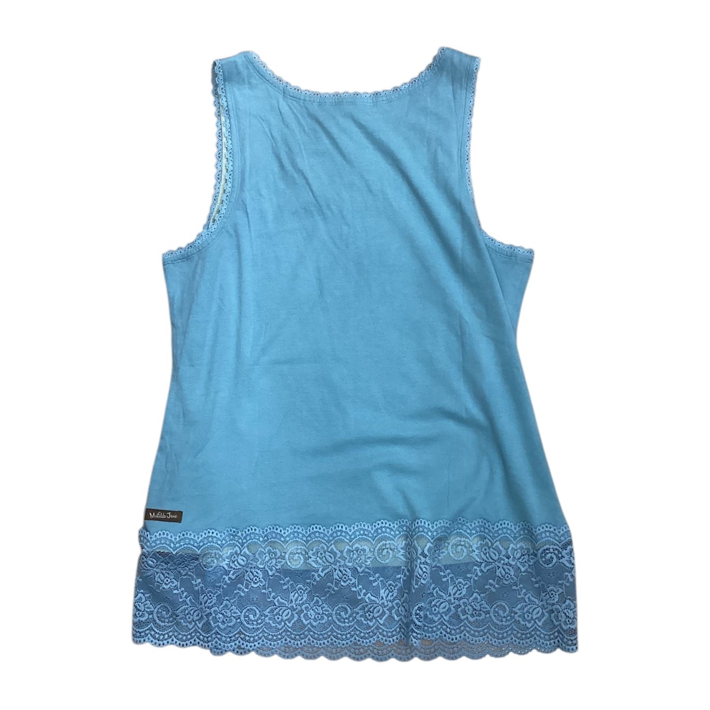 Tank Top Designer By Matilda Jane In Blue, Size: L