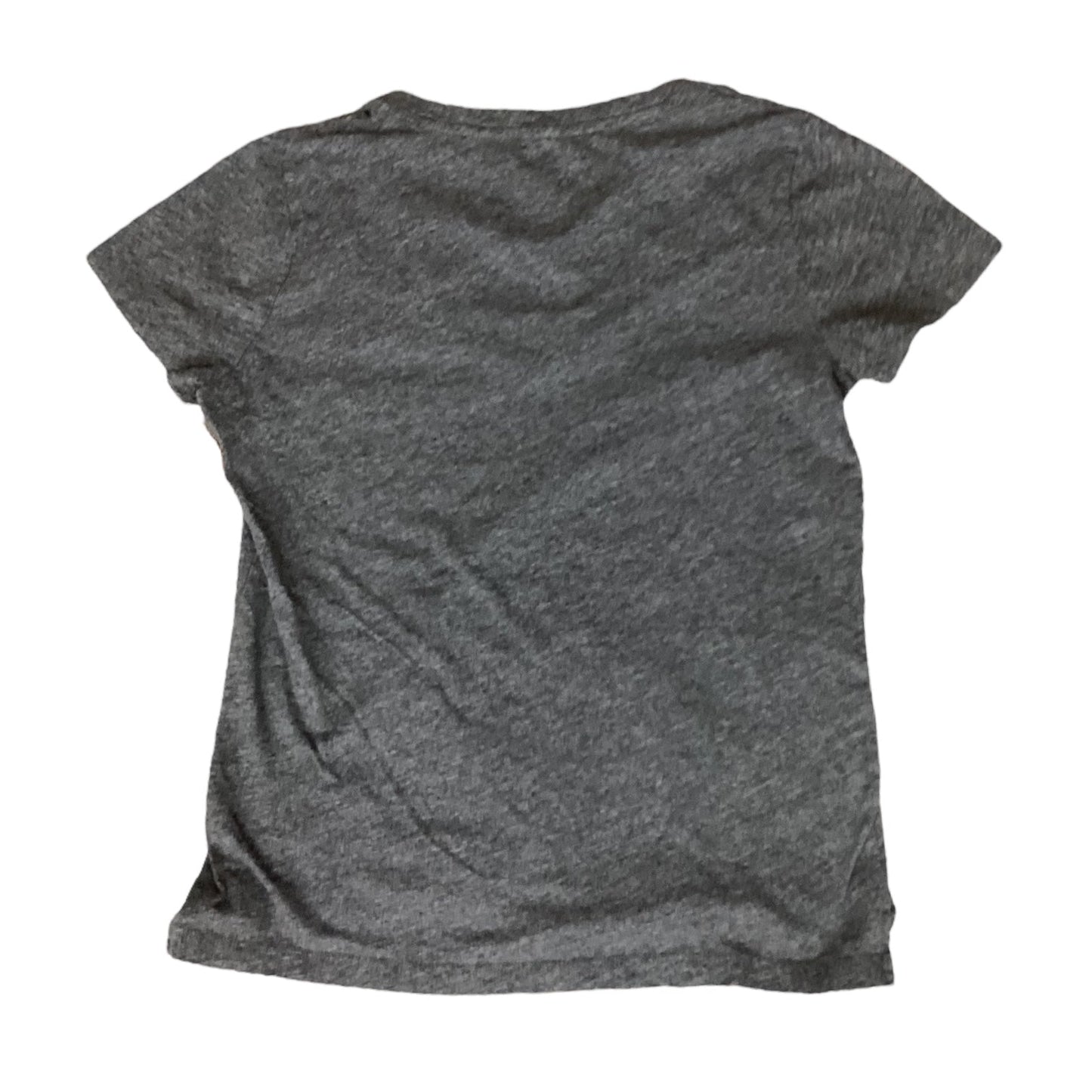 Top Short Sleeve Designer By Madewell In Grey, Size: S