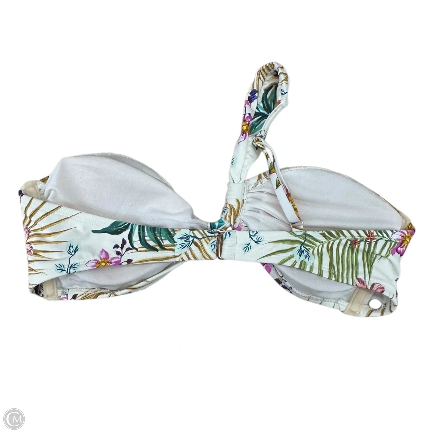 Swimsuit Top By Shade & Shore In Floral Print, Size: L