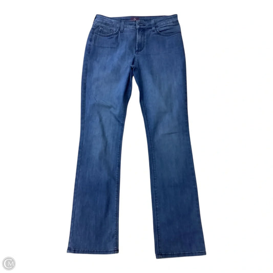 Jeans Straight By Not Your Daughters Jeans In Blue Denim, Size: 8