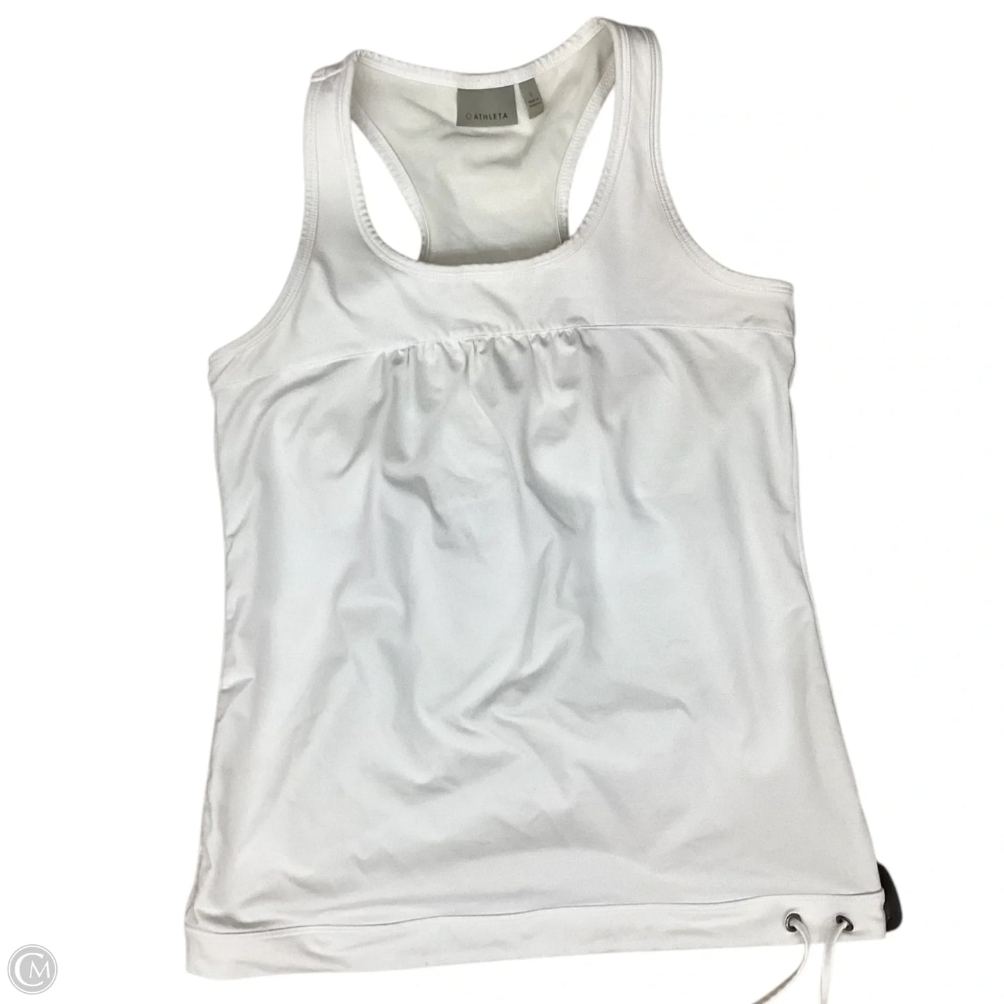 Athletic Tank Top By Athleta In White, Size: S