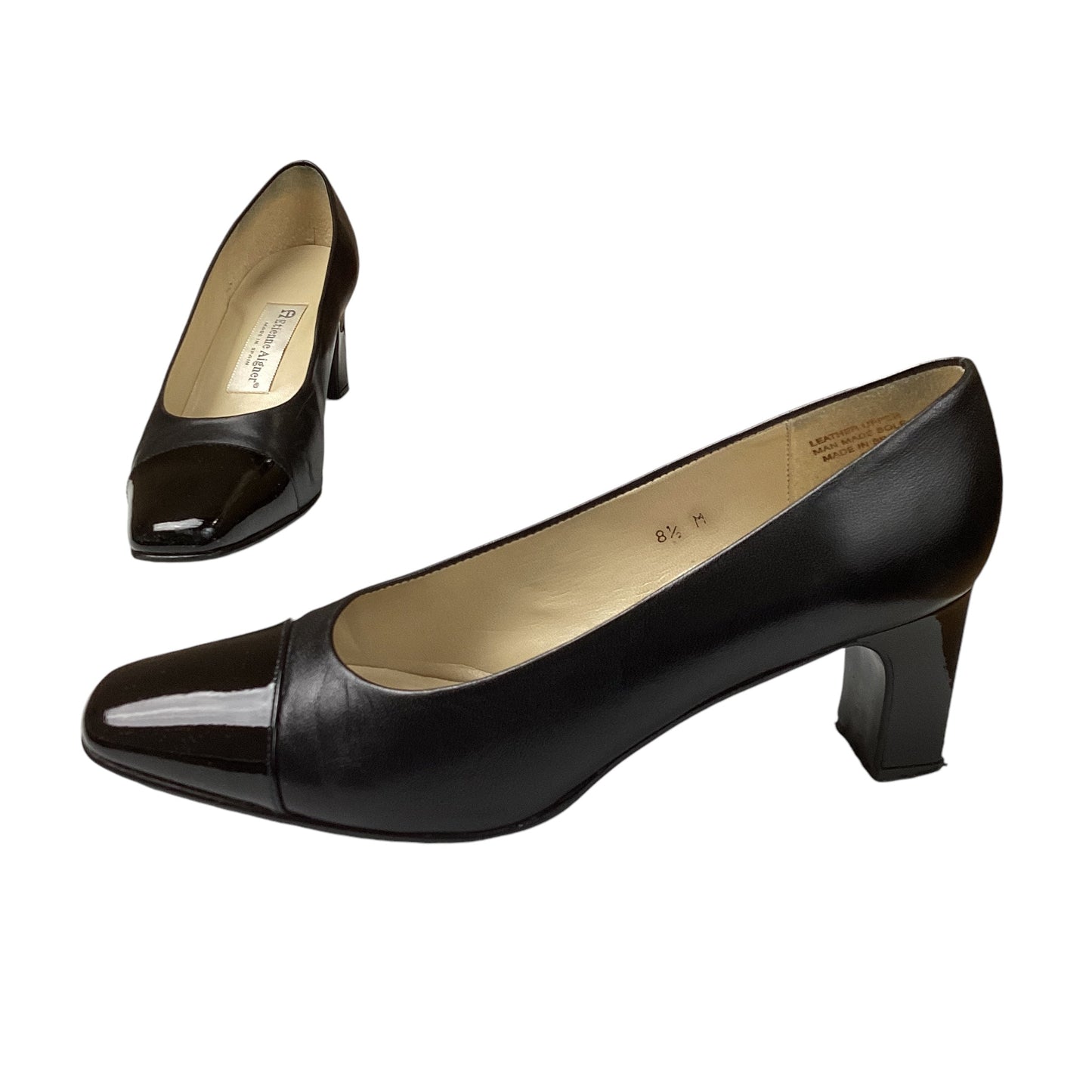 Shoes Heels Block By Etienne Aigner In Black, Size: 8.5